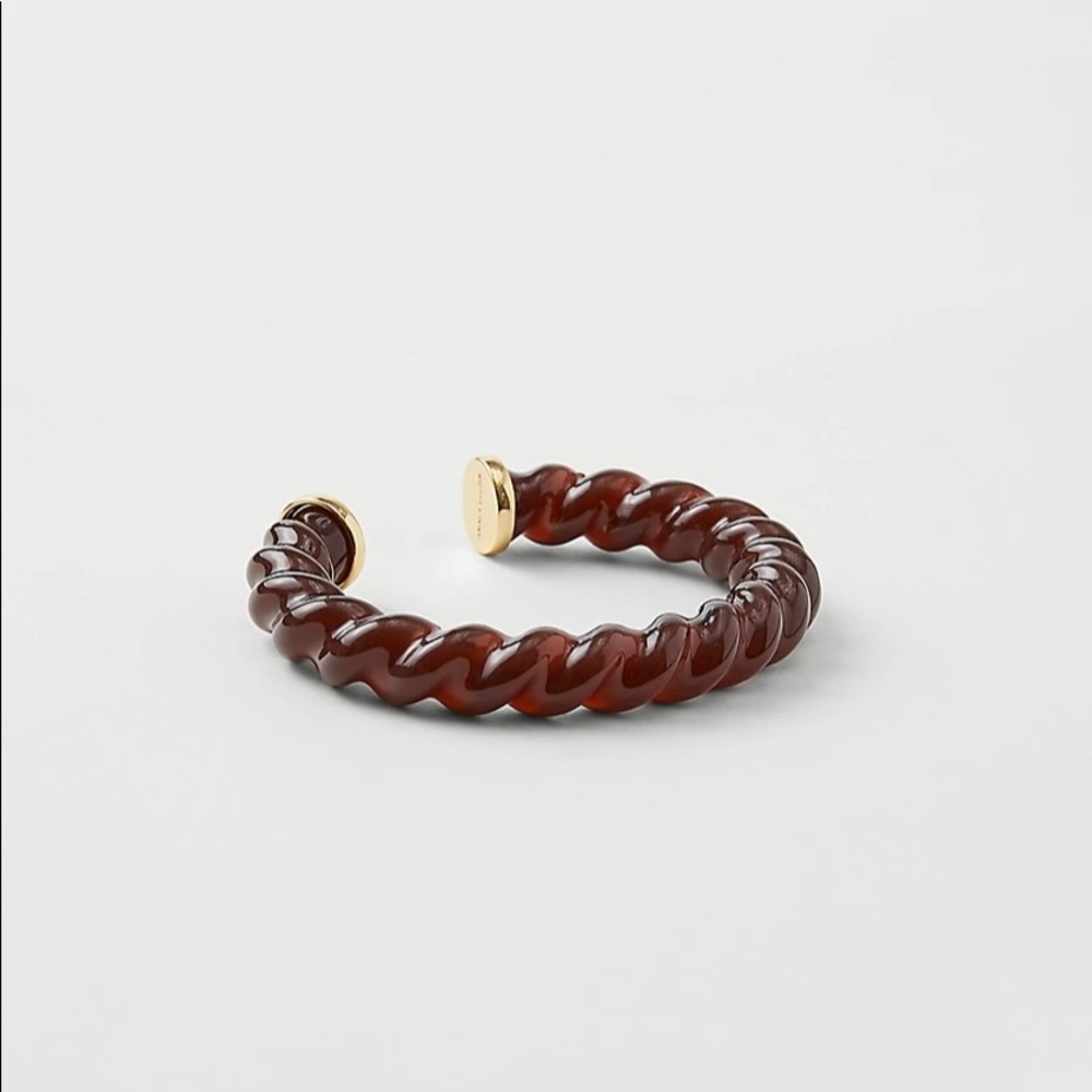 Ann Taylor twisted metal cuff bracelet